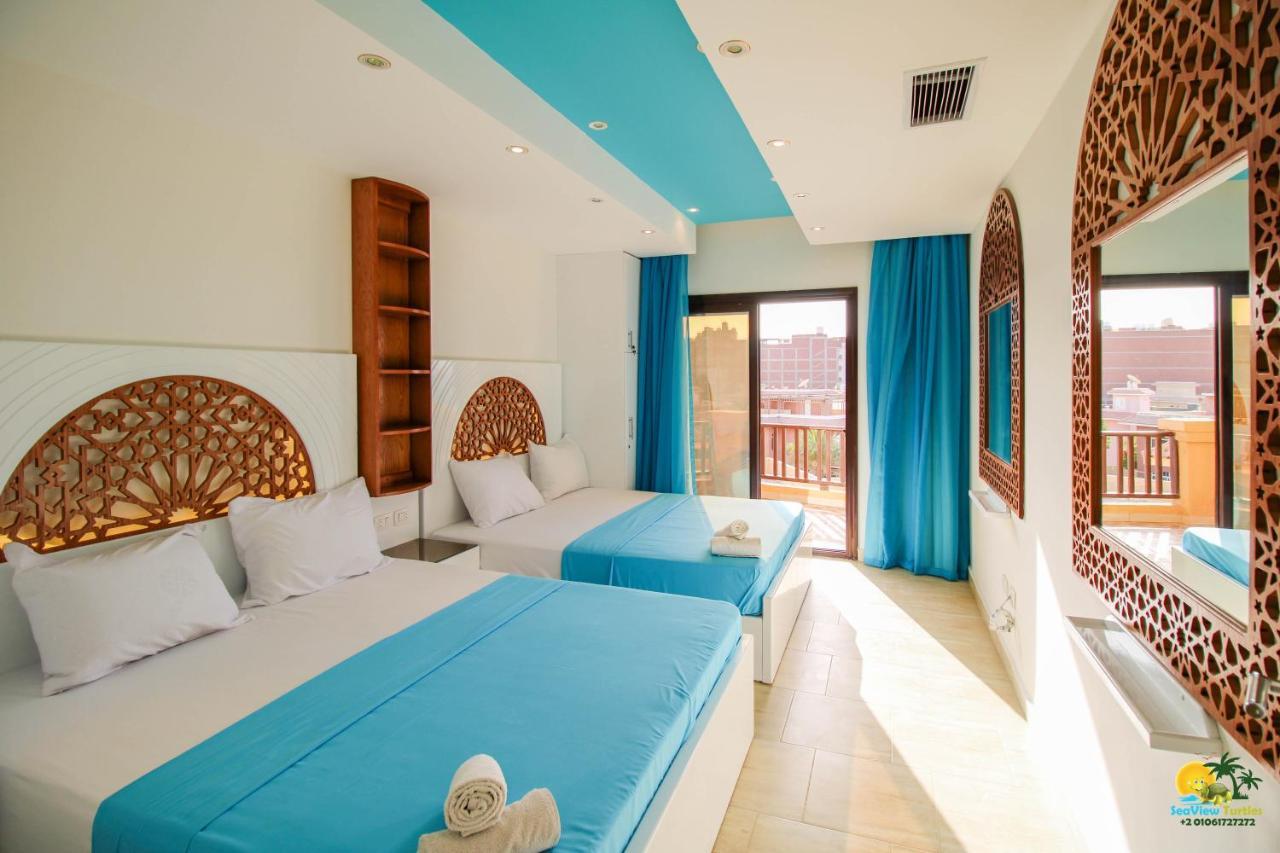 Beachview Turtles Apartment Hurghada Exterior photo